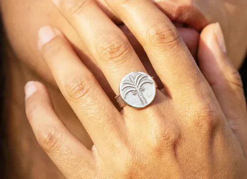 טבעת ממטבע 100 פרוטה,      שנת 1949