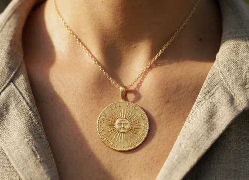 תליון ממטבע ארגנטינה SOL       DE MAYO